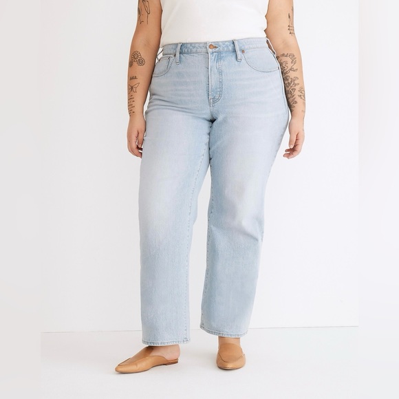 Madewell Denim - Madewell - The Plus Perfect Vintage Wide-Leg Crop Jean - 16W / NWT